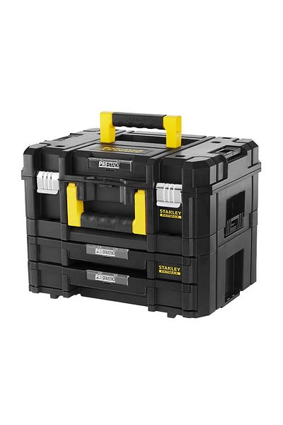 Stanley FMST1-71981 Tstak storage box and Tstak 2-drawer box - 440 x 326.1 x 331.7 mm
