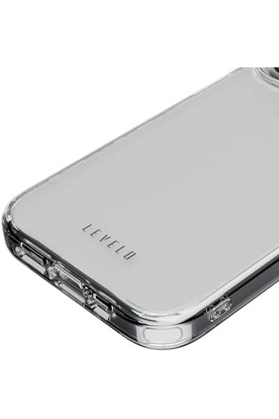 Levelo جراب Levicello Lucu لهاتف iPhone 15 Pro، شفاف غير لامع