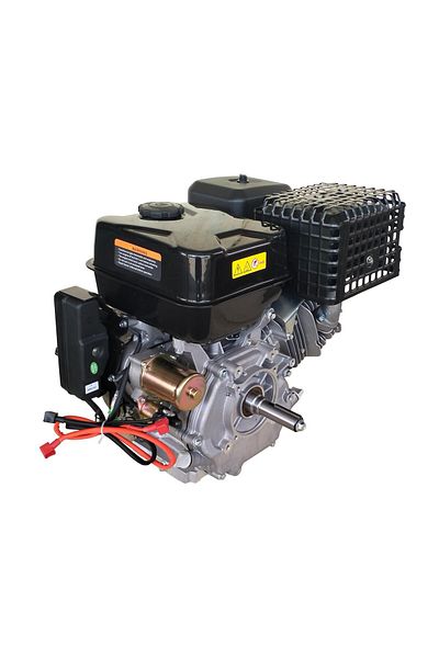 Loncin Ducar DH420E - Motor benzina 15CP, 420cc, 1C 4T OHV, euro5, ax pana D25.4mm L72mm, pornire elec