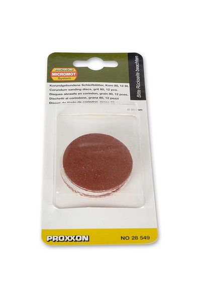 Proxxon Set discuri slefuire din corindon pentru LHW, GR80, 28549