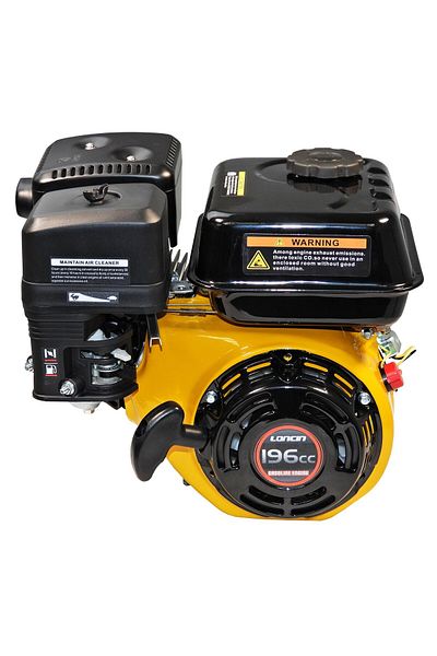 Loncin G200F - Motor benzina 6.5CP, 196cc, 1C 4T OHV, ax pana 19mm