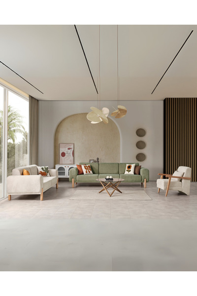 Welusse Home & Living Opal Koltuk Takımı & Oturma Grubu - (3+3+1+1)