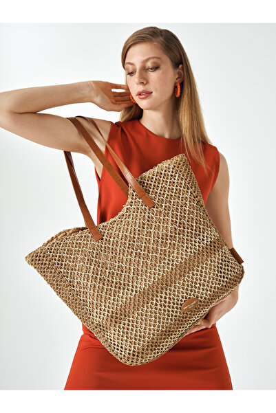 Pierre Cardin PİERRE CARDİN KADIN HASIR OMUZ ÇANTASI 05PC25Y1502