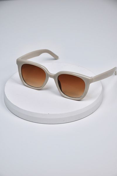 LOOKUP NEW Unisex Women Men Uv400 Protected Square Bone Lightweight Sunglasses