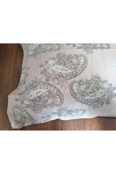 Taç Cotton Satin Pillowcase Set – Flounced – 2 Pieces – 50X70 cm