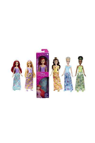 mattel دمية أزياء أميرات ديزني متنوعة - قطعة واحدة