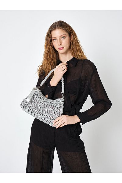 Pierre Cardin Pi̇erre Cardi̇n Women's Straw Hand Bag 05Pc25Y20204