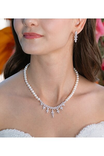 İLK İNCİ TAKI Gerçek Doğal İnci Set – ST041