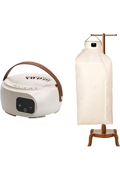 SUKILO PowerDry Portable Clothes Heater with Stand, Quick-Dry Technology, Foldable Design for Travel