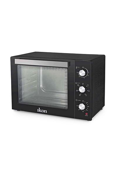 Ikon 60L Electric Oven, Black, IK-EMD60