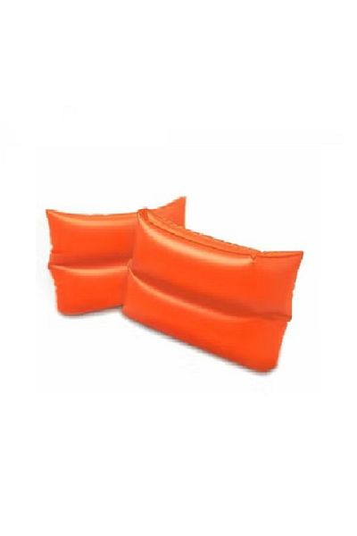 Intex Large Inflatable Arm Band Floaties – Orange Swim Aids for Kids 25×17 cm