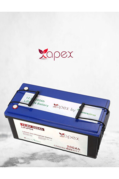 Apex 200 Amper Lityum Akü 12.8V Lifepo4