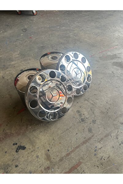 BS KROM 22,5 jant jant kapağı - KROM PASLANMAZ SET