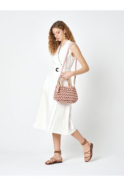 Pierre Cardin Pi̇erre Cardi̇n Women's Straw Shoulder Bag 05Pc25Y20283
