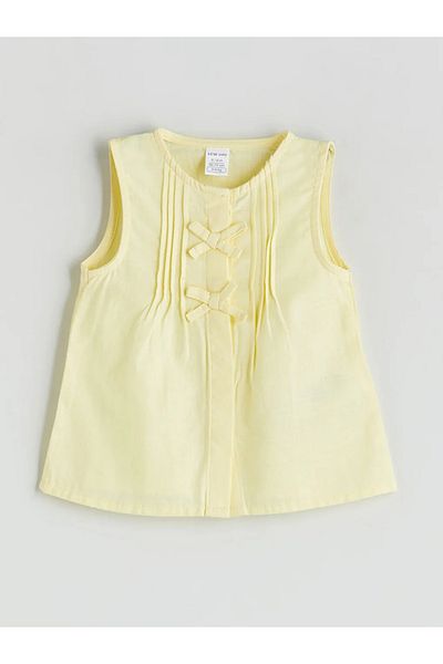 LC Waikiki Sari Bow Baby Girl Blouse and Shorts 2-Piece -Akrglobal-