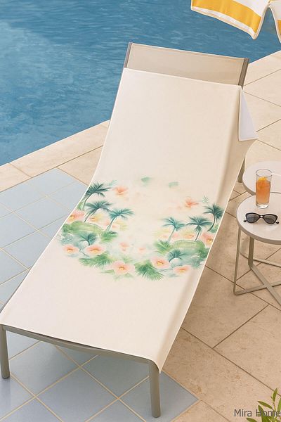 Mira Home Unisex Printed Beach Sea Pool Towel 100% Cotton 70X145 cm Wonderfull