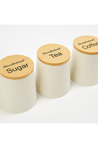 Generic Tea, coffee and sugar storage jars