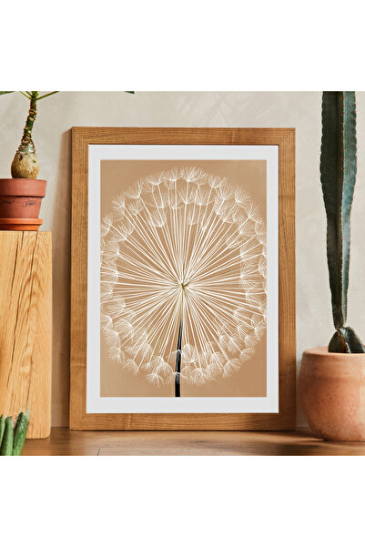 woodhomeworks Tek Parça Salon Ofis Dekor Tablo Vrynt