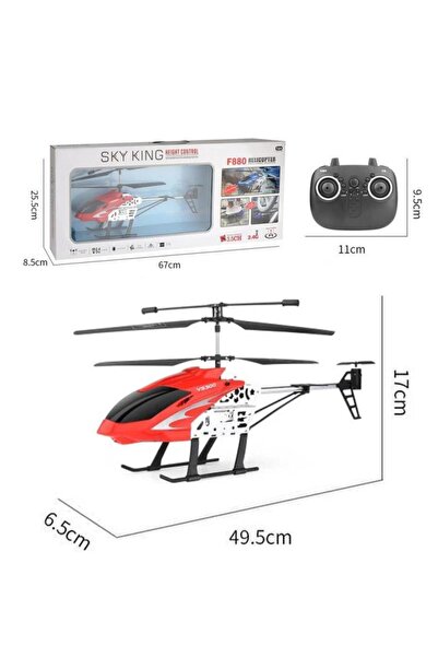 Tıfıl Toys Oyuncak Büyük Dev Şarjlı Kutulu Kumandalı Helikopter (ITEM KOD : F...