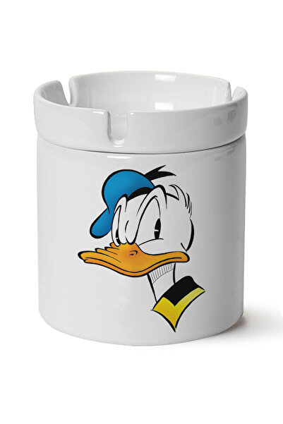 BİBANAPROMOSYON Donald Duck cu imprimeu Scrumieră din porțelan, fabricată la ...