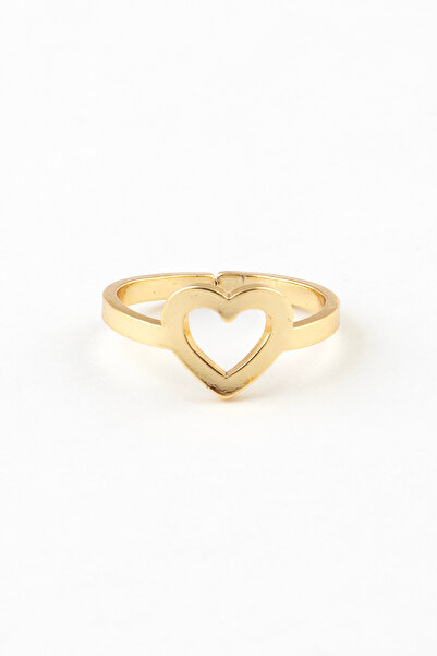 Sortie Aksesuar خاتم من الفولاذ المقاوم للصدأ قابل للتعديل مع شكل قلب