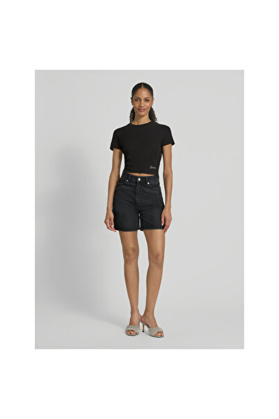 Guess W5Yi06Kcyv2 Ss Basic Mini Logo t Women's T-Shirt