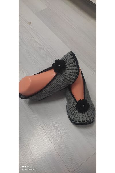Kevser nur tuhafiye Hand-knitted Ballerinas