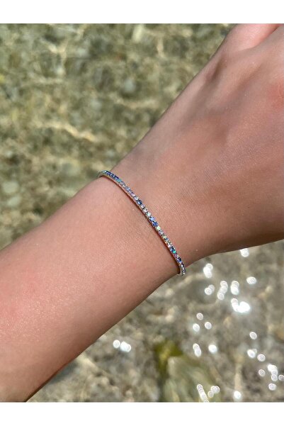 Beykan handmade سوار مرن مطاطي من حجر الزركون