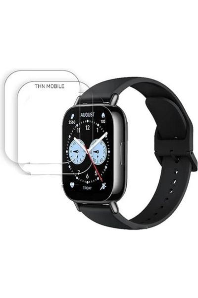 THN MOBILE واقي شاشة مرن نانو غير قابل للكسر متوافق مع ساعة Xiaomi Redmi Watch 5 Lite (قطعتان)