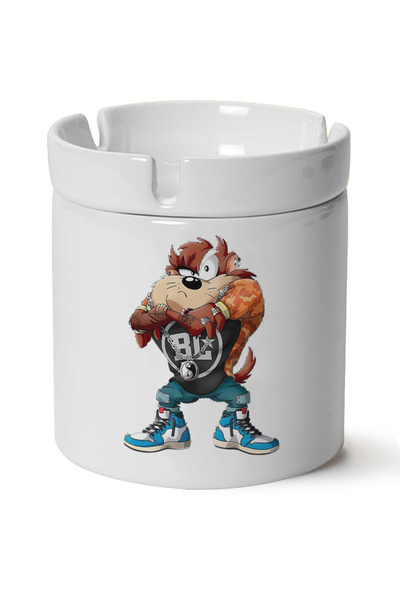 BİBANAPROMOSYON Tazmanian Devil cu imprimeu Scrumieră din porțelan, fabricată...