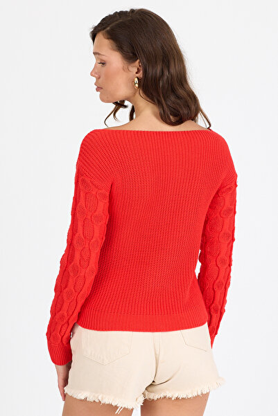 Rodi Women's Thessaloniki Knitted Sweater Blouse 2699 (Standard Size S-M-L-Xl Size Compatible)