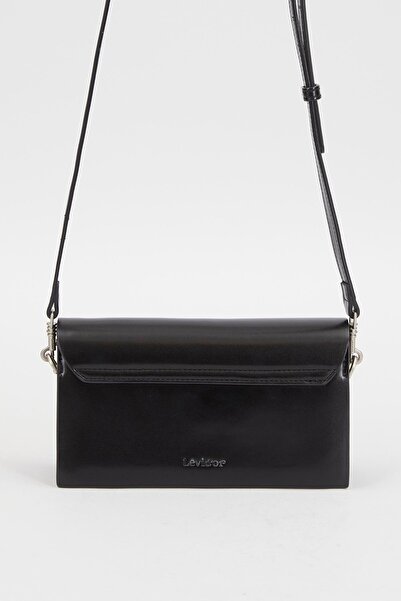 Levidor 930235 Double Strap Women's Shoulder Bag Black