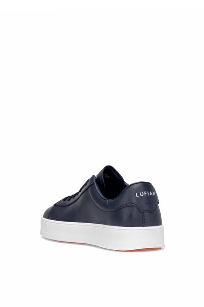 Lufian 112230254 Anton Erkek Hakiki Deri Klasik Sneaker Lacivert