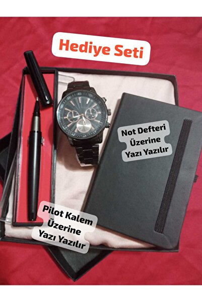 QUARTZ Öğretmen Avukat Doktorlara Hediyelik Özel Kutusunda Kombin Erkek Saat ...