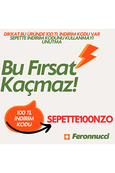Feronnucci Erkek Kol Saati Deri Kordonlu Takvimli Kronograf – Kahverengi ST-627