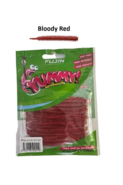 Fujin Yummy Sandworm 7cm LRF Silikonu