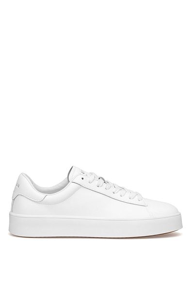 Lufian 112230254 Anton Men's Genuine Leather Classic Sneaker White