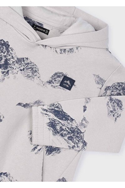 MAYORAL Boys' Printed Hooded Sweatshirt