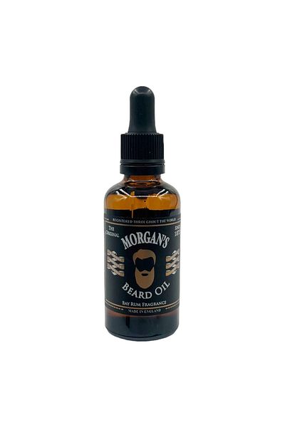 Morgan's Pomade Morgan's Bay Rum Beard Oil - Caribbean Spices, Jamaican Rum & Bay Leaf Oil 50ml