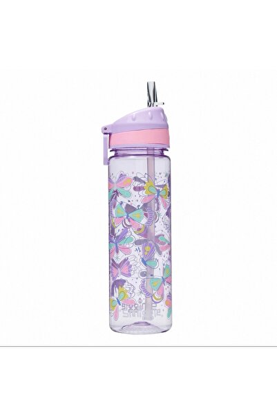 SMIGGLE Butterfly Patterned Water Bottle 650ml