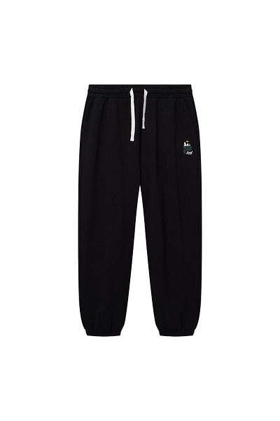 Giordano Men's French Terry Oversized Elastic Waist Joggers