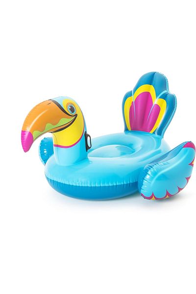 BESTWAY Naughty Tucan Bird Rider Boots -Inflatable Tucan Bird-Boots Sea Tucan Rider-Riding Tucan Bird 207X150 Cm.