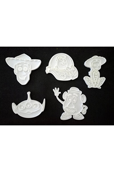 Atölye Dekupaj Toy Story - Oyuncak Hikayesi Set Hamur Şekillendirici / Kurabi...