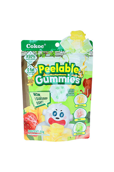 Cokoc Τζελέτι Πίλινγκ με γεύση ανάμεικτων φρούτων, 60 γρ.