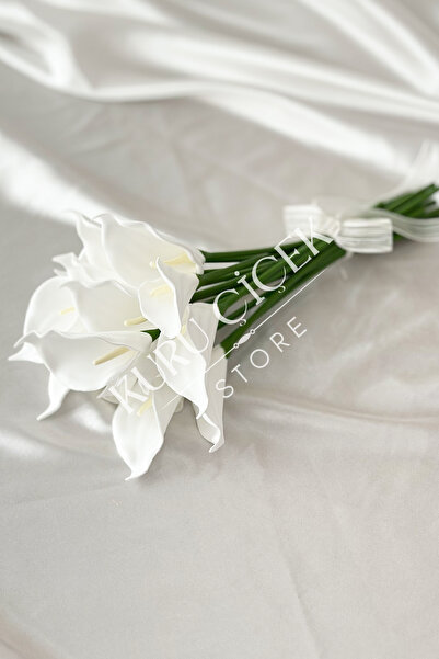 White Wet Gala, No Fade, No Yellowing, Real Textured Bundle of 16