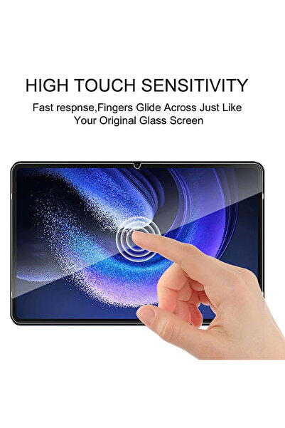 Generic واقي شاشة زجاجي مقوى شفاف لجهاز شاومي باد 6