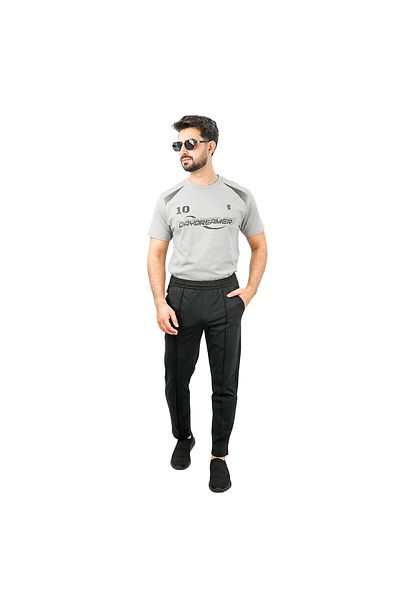 Giordano Men's Slim Fit Joggers - Performance Blend Mid-Rise