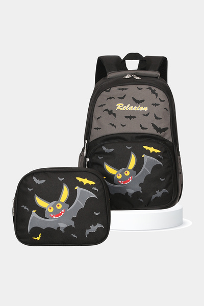 Relaxion Fed School Bag Set of 2 Primary School Backpack Set