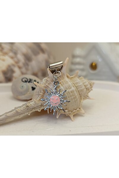 QERMA قلادة إيطالية من الفولاذ المقاوم للصدأ، قلادة شمسية إيطالية، قلادة وردي...