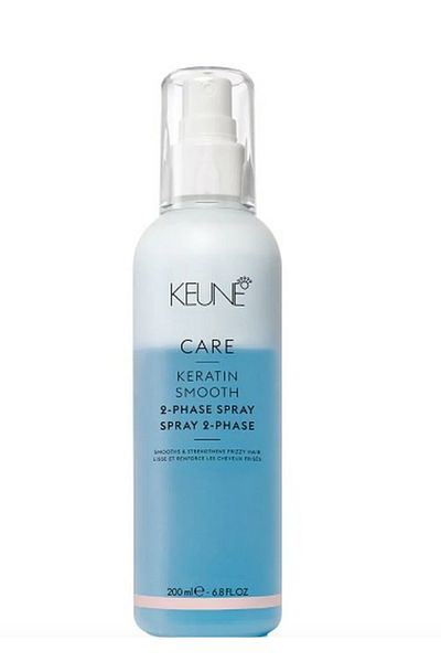 Keune KION CARE Smooth to Face 2nd Stage Keratin Smoothing Spray - Strengthens Frizzy Hair